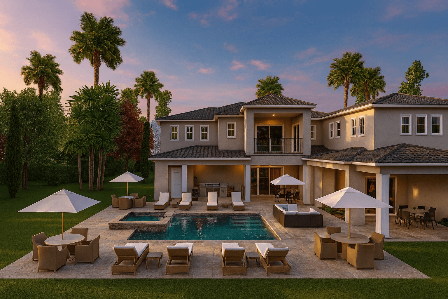Twilight Estate Paradise