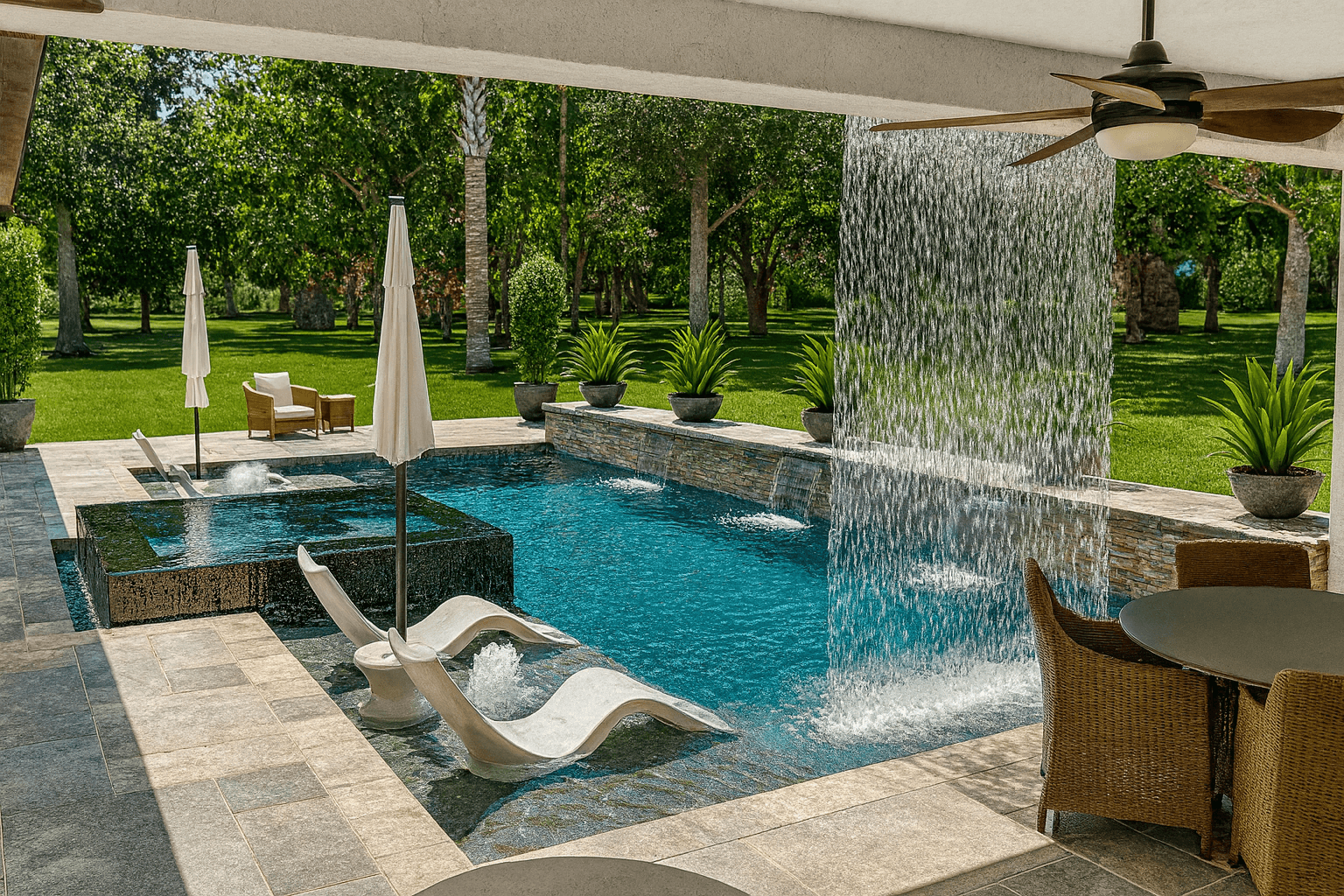 Grand Estate Water Feature