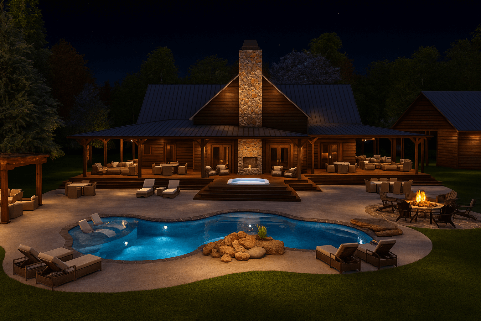 Modern Residential Pool